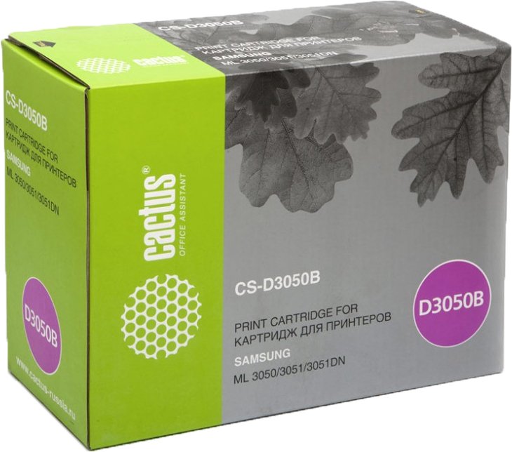 

Картридж CACTUS CS-D3050B (аналог Samsung ML-D3050B)