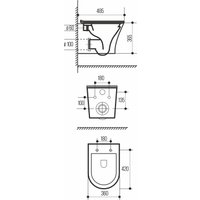Унитаз подвесной Wave Star 551740