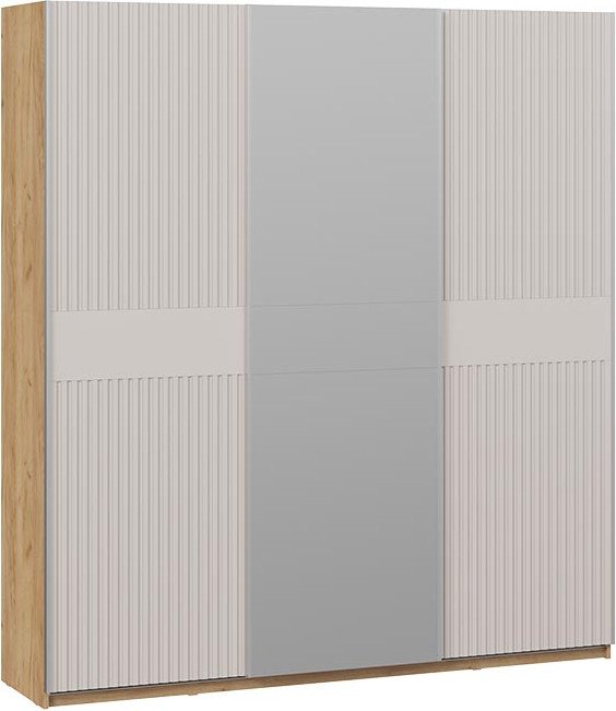 

Шкаф-купе Трия Оскар Хилтон Т2 2100 271136 (ручка серебро/дуб крафт золотой/кашемир сатин)