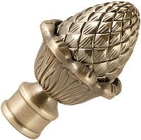 

Наконечник для карниза АС ФОРОС Магнолия D25 (антик)