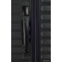 Чемодан-спиннер March Yearz Ribbon 0044-07-71 75 см (черный)