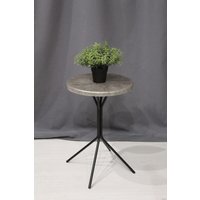 Журнальный столик Sheffilton SHT-CT12 190427 (черный муар/лофт медь)