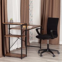 Офисное кресло TetChair Spark флок (черный)