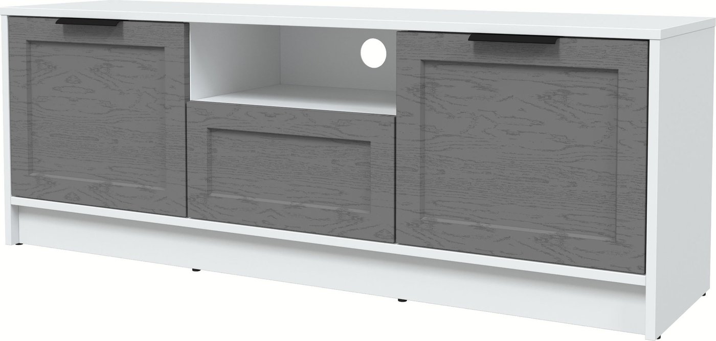 

Тумба Интерлиния ТВ Концепт Тренд КТ-ТВ3-50 (белый платинум/дуб серый)