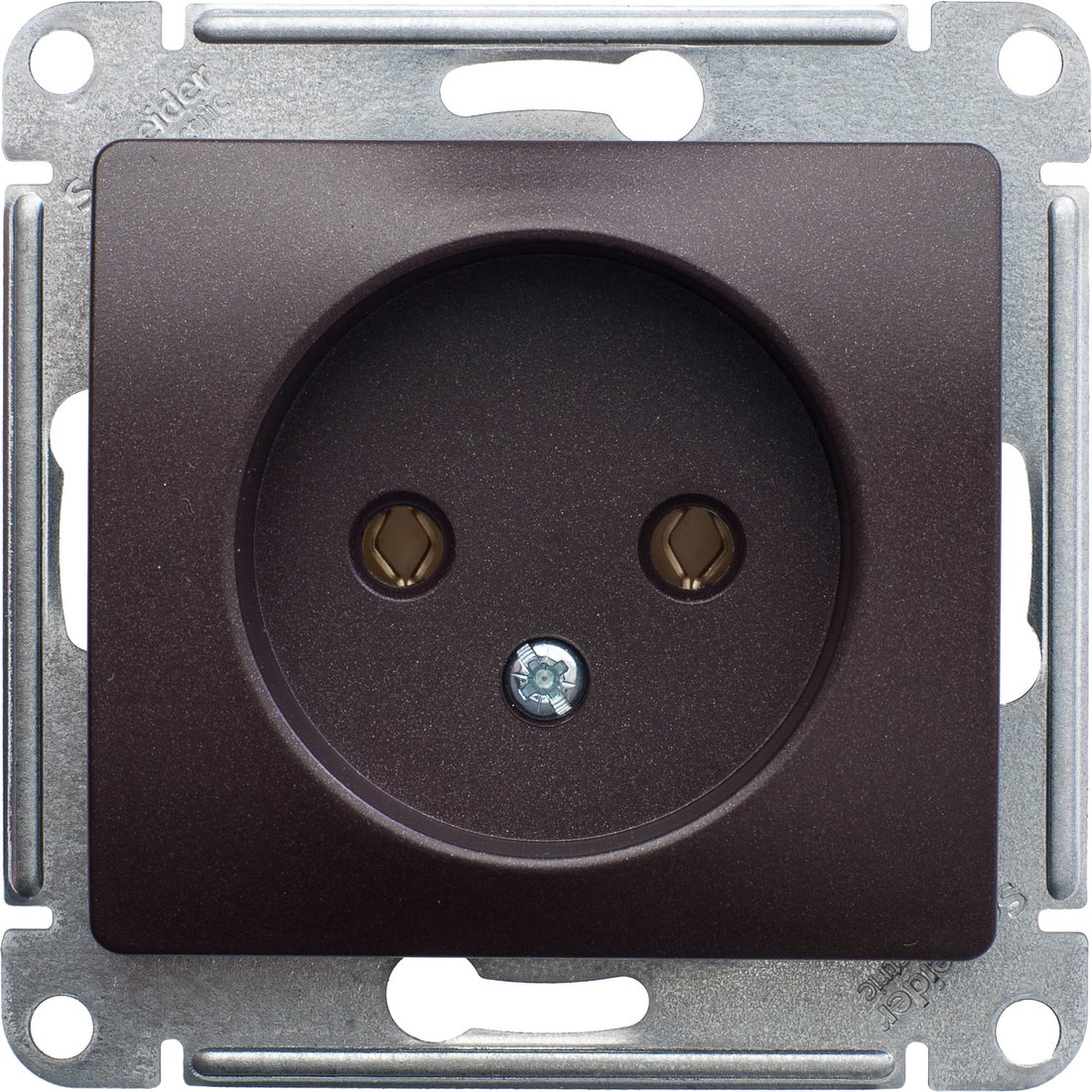 

Розетка Schneider Electric Glossa GSL000841 (шоколад)