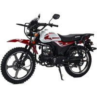 Мопед Motoland Альфа RS Forester 11 (LM48-B) 18/18 (A) (белый/красный) в Пинске