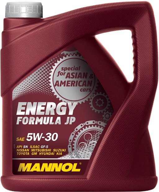 

Моторное масло Mannol Energy Formula JP 5W-30 API SN 4л