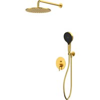 Душевая система  Whitecross Y YSET04TOPGLB (брашированное золото)