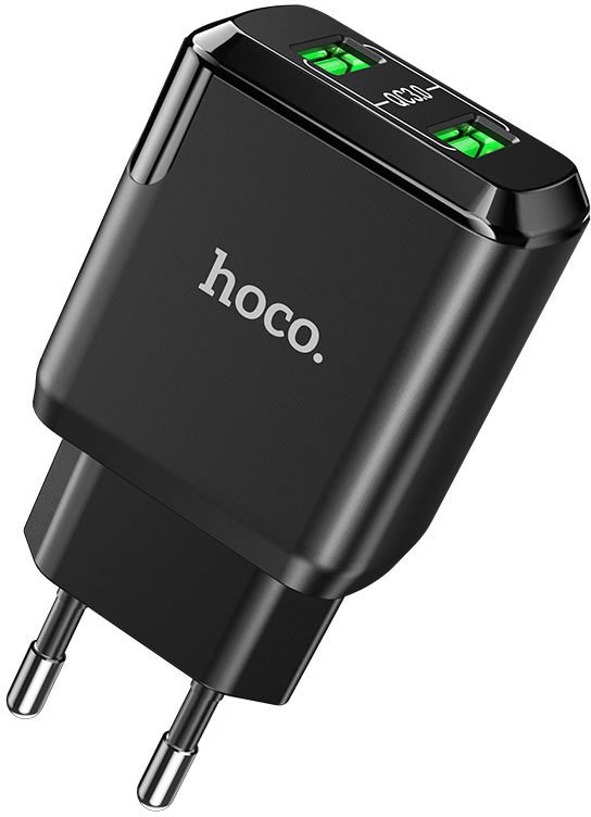 

Сетевое зарядное Hoco N6 (черный)