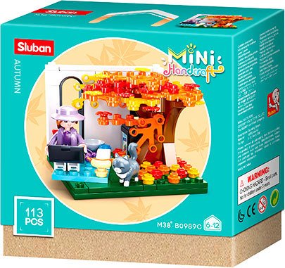 

Конструктор Sluban Mini Handcraft M38-B0989C Осень