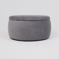 Пуфик Делком40 Сату 01 Zoom NEW Ash 21 (серый) в Солигорске