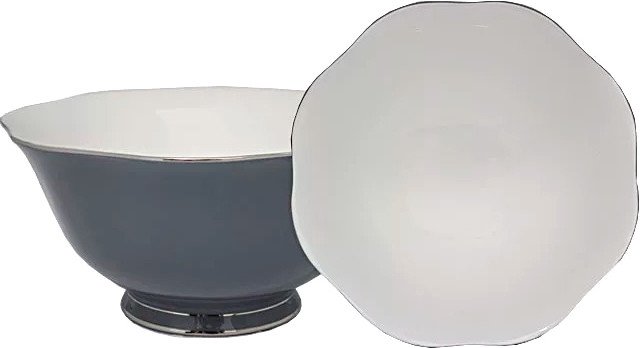 

Набор салатников Lenardi Gray 108-314 (2шт)