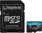 Canvas Go! Plus microSDXC 64GB (с адаптером)