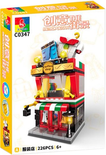 Конструктор Woma Город C0347-A Магазин модной одежды