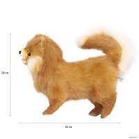Классическая игрушка Hansa Сreation Померанский шпиц 7018 (28 см)