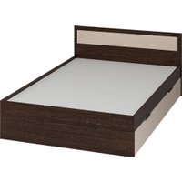 Кровать Тащи в дом Гармония КР605 140х200 (венге/дуб белфорд)