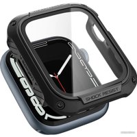 Чехол Spigen Tough Armor для Apple Watch (45 мм) ACS04183 (черный)