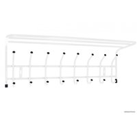 Вешалка для одежды Nika с полкой ВП8 (белый)