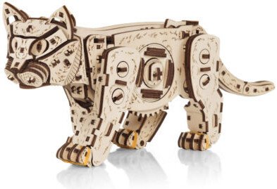 Сборная модель Eco-Wood-Art Котенок