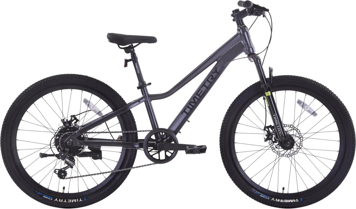 Детский велосипед Timetry TT414GR 2026 (серый)