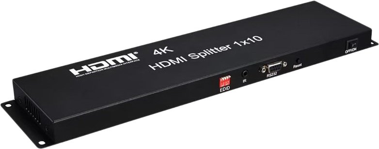 

Разветвитель USBTOP HDMI 1x10 UltraHD 4К
