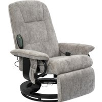 Массажное кресло Calviano 23 (серый плюш)