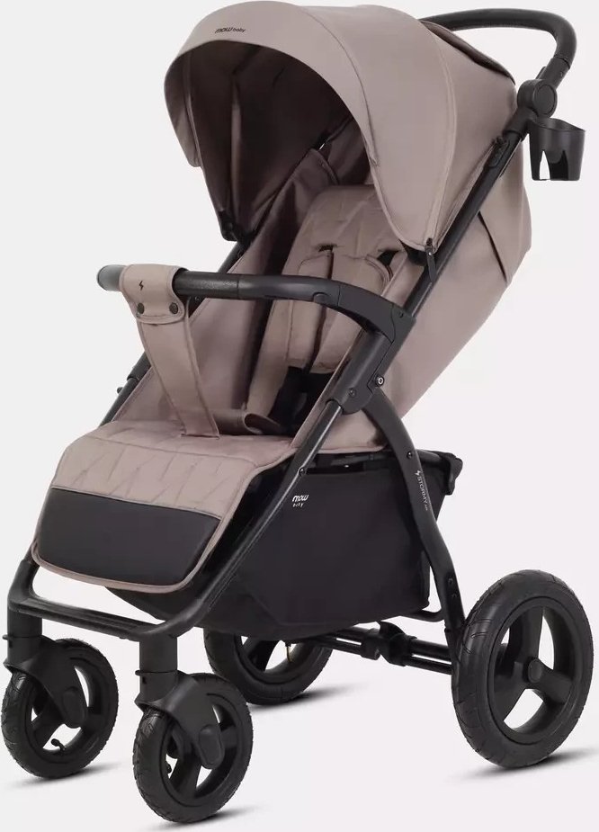 Коляска прогулочная «книга» MOWbaby Stormy MB106 (mocca)
