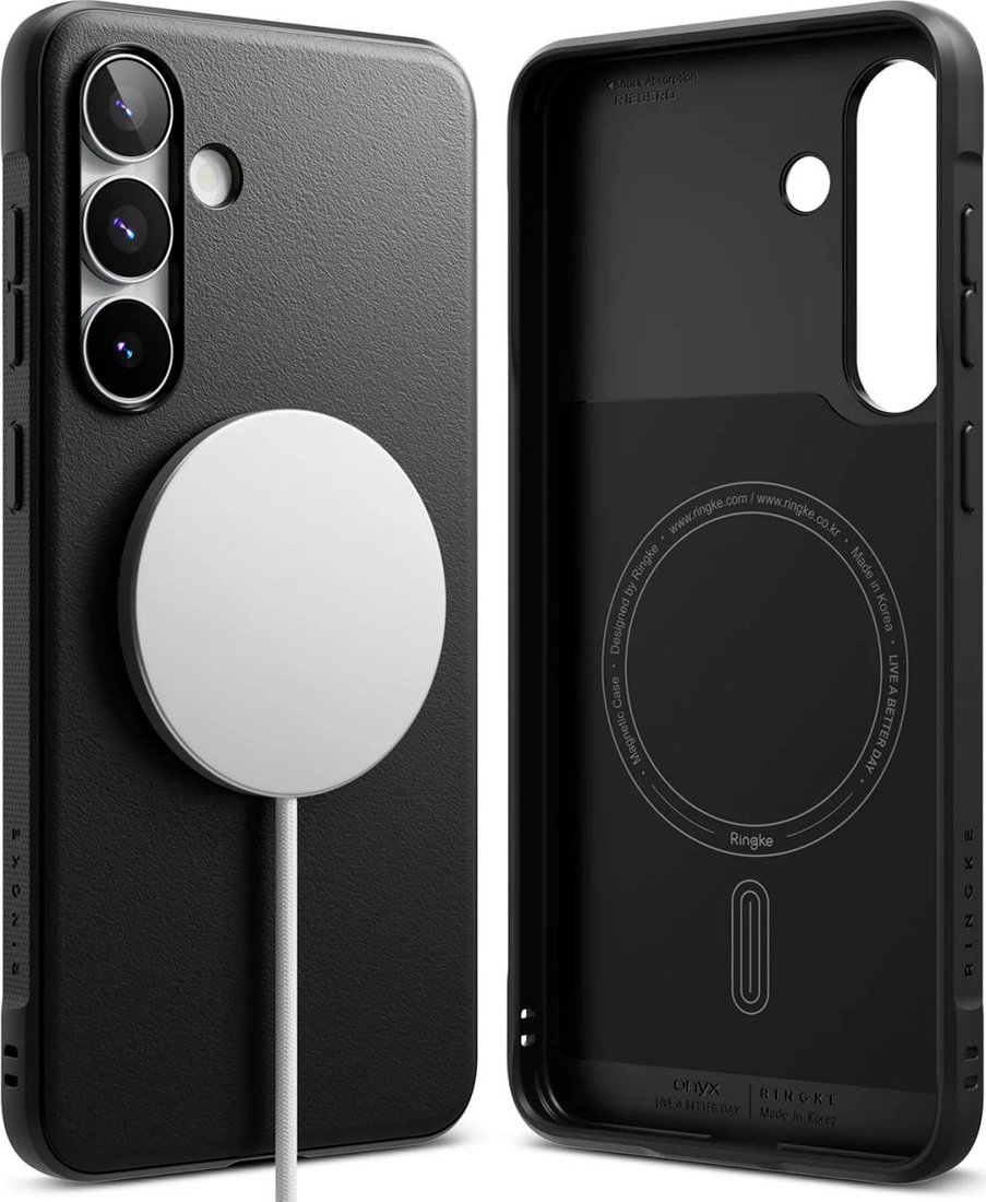 

Чехол для телефона Ringke Onyx Magnetic для Galaxy S25 Fe Black