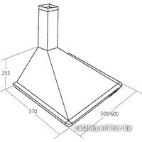 Кухонная вытяжка Akpo Elegant Turbo 60 WK-5 (белый)