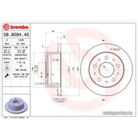  Brembo 08809440