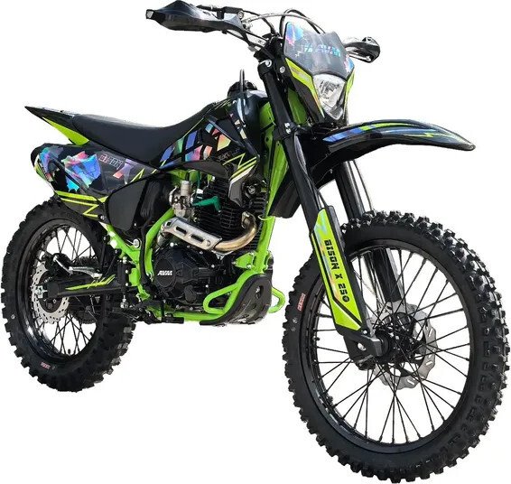 

Мотоцикл AVM BisonX 250 (зеленый)