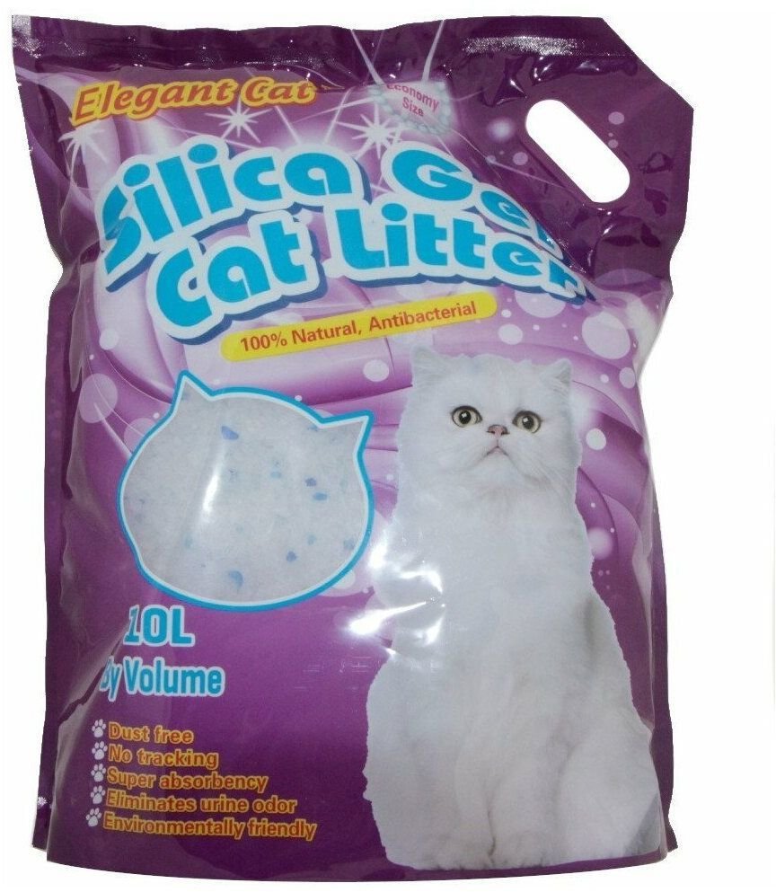 

Наполнитель для туалета Elegant Cat без запаха (10 л)