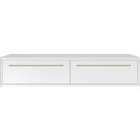Туалетный столик без зеркала Shtabe Royal 5210 эко (белый/р.золото)