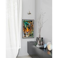 Картина по номерам PaintLine Тигр NOSI-A041