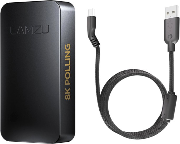 

Удлинитель беспроводного адаптера Lamzu 8K Dongle (черный)