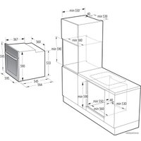 Электрический духовой шкаф Gorenje BOSB6737E06X