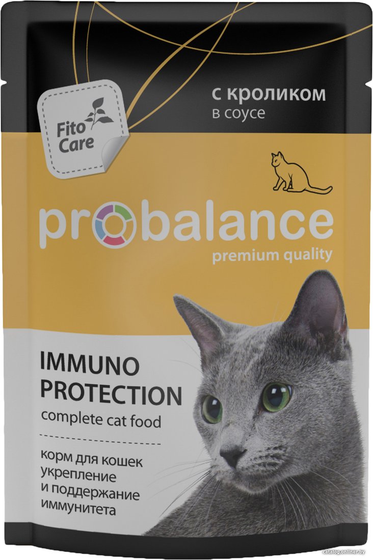 Пресервы Probalance Immuno Рrotection с кроликом в соусе 85 г