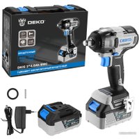 Гайковерт Deko DKIS20 063-4432 (с 2-мя АКБ, кейс)