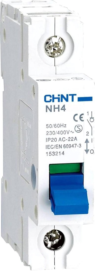 

Выключатель нагрузки Chint NH4 1P 63A (R) 398038