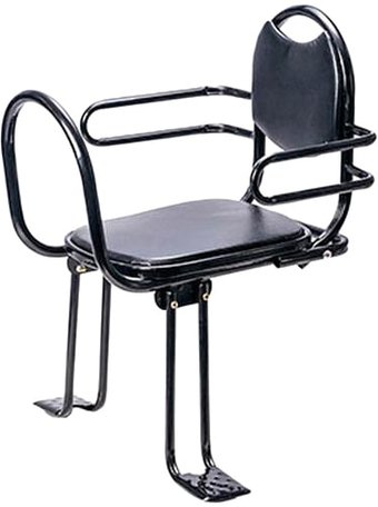 Детское велокресло Каламбус МВ1 на багажник трубчатое (черный)