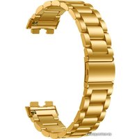 Браслет Rumi Heavy металлический для Huawei Band 8/9 (золотистый)