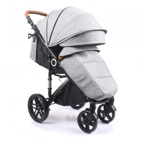 

Коляска прогулочная «книга» Chiccolino Star Space (grey)