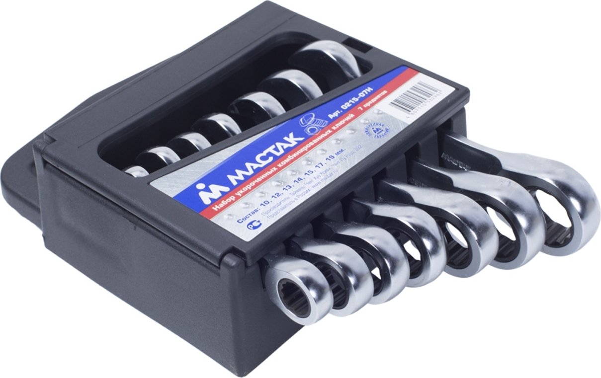 

Набор ключей Мастак 0215-07H (7 предметов)