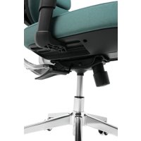 Игровое (геймерское) кресло Jiqiao R6001-ЧЗ (черный/бирюзовый)