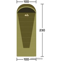 Спальный мешок TRAMP Sherwood Wide TRS-054L (правая молния)