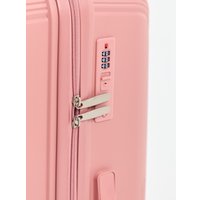 Чемодан-спиннер L'Case Riga 28 (L, розовый)