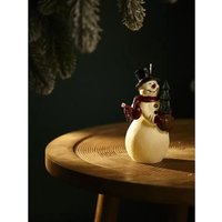 Фигурная свеча Tkano New Year Essential Festive snowman TK24-NY_CND0009 (белый/красный)