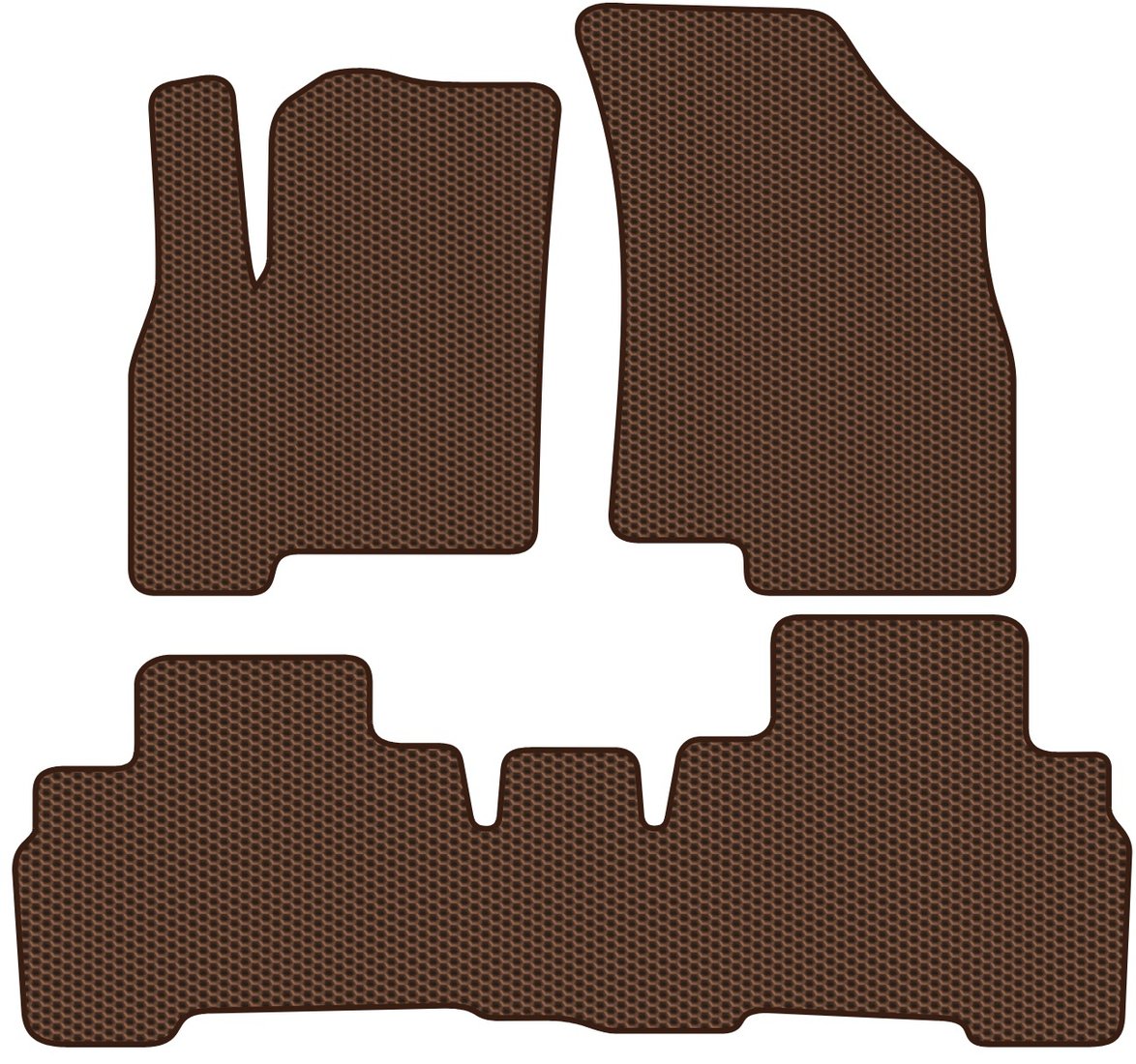 

Комплект ковриков для авто Alicosta Chery Tiggo 8 Pro E+ I (suv / Гибрид) 2023 - Н.В. (коричневый, сота)