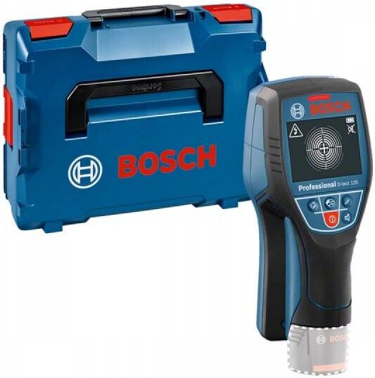 Детектор скрытой проводки Bosch D-tect 120 Professional 0601081308 (без АКБ, кейс)
