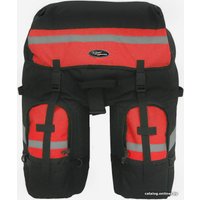 Велосумка Турлан Мустанг-90 (черный/красный)